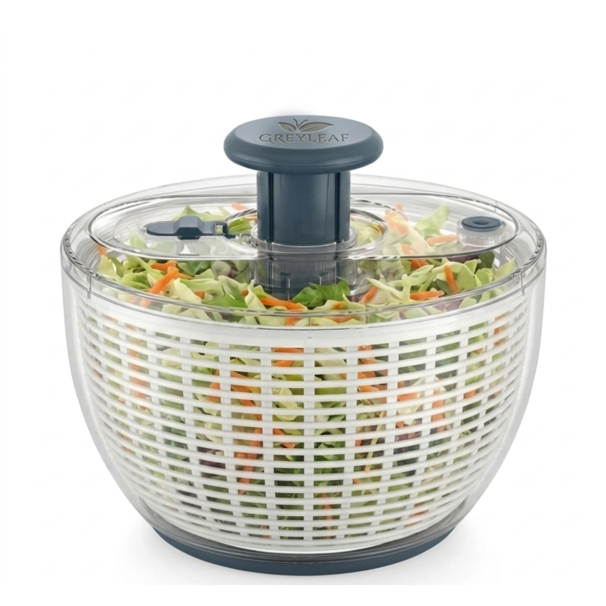 Salad Spinner 3.8 Qt – Large Lettuce Spinner & Vegetable Washer, Fruit Washer Bowl with Strainer, BPA-Free Produce Cleaner & Dryer for Kitchen