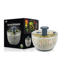 Salad Spinner 3.8 Qt – Large Lettuce Spinner & Vegetable Washer, Fruit Washer Bowl with Strainer, BPA-Free Produce Cleaner & Dryer for Kitchen