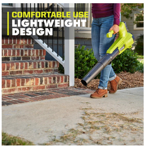 RYOBI 18V ONE+ 250 CFM Cordless Leaf Blower Tool Only