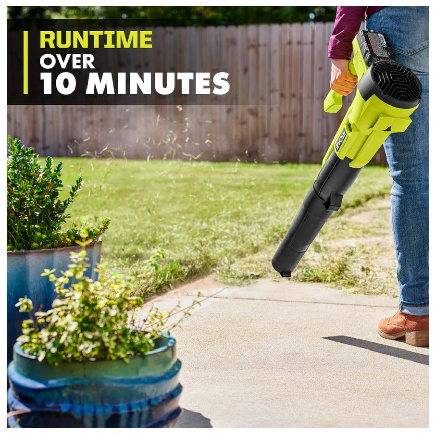 RYOBI 18V ONE+ 250 CFM Cordless Leaf Blower Tool Only