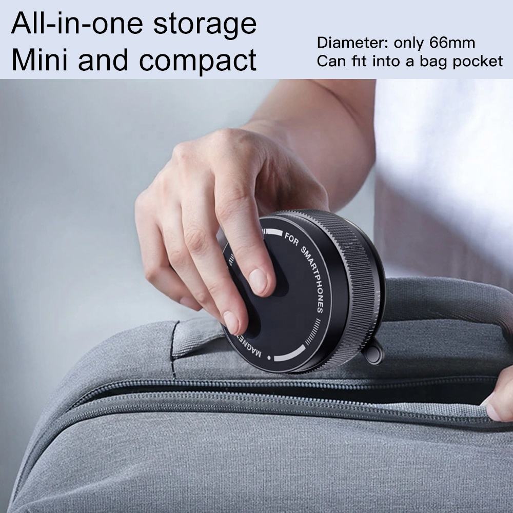 Universal Magnetic Car Phone Holder Dashboard Mount Foldable 360° Rotating GPS