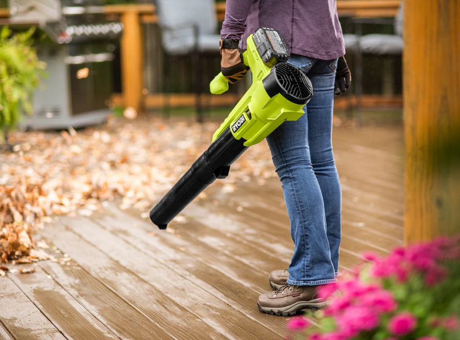 RYOBI 18V ONE+ 250 CFM Cordless Leaf Blower Tool Only